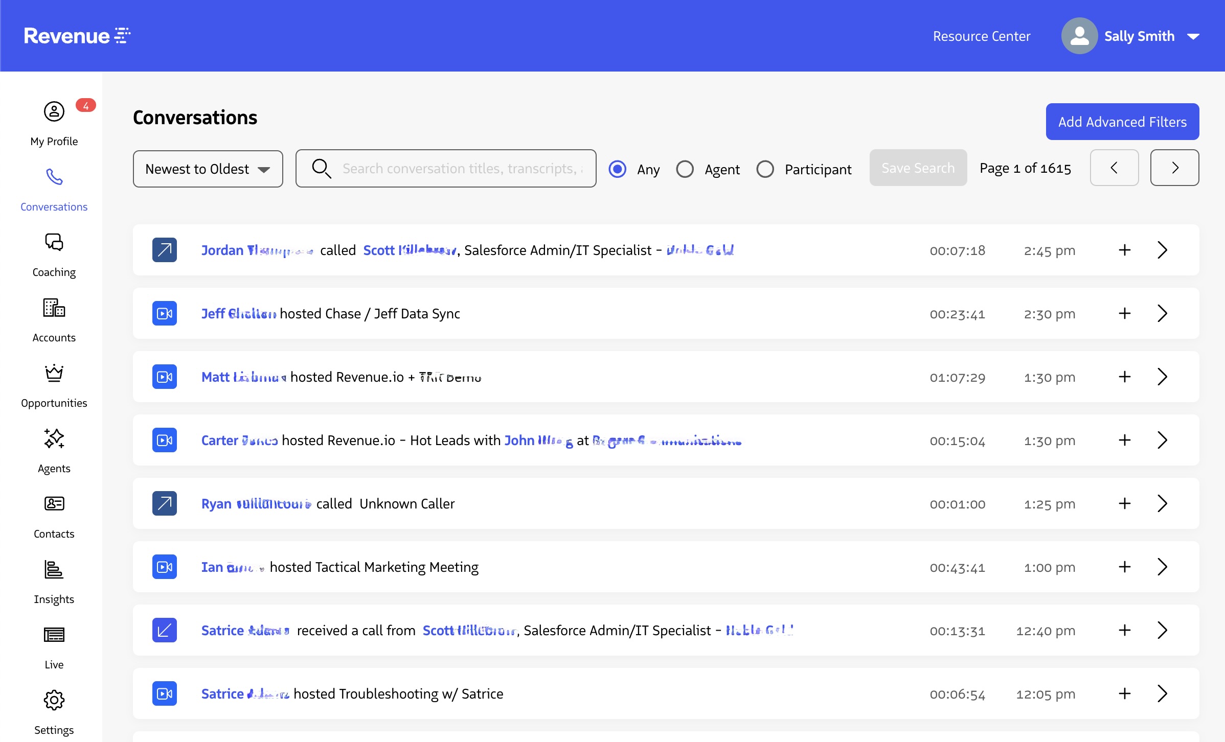 Conversation List