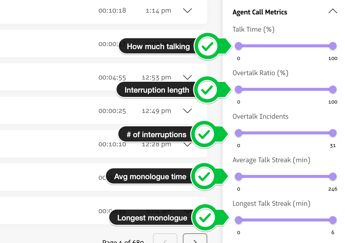 Agent Metrics