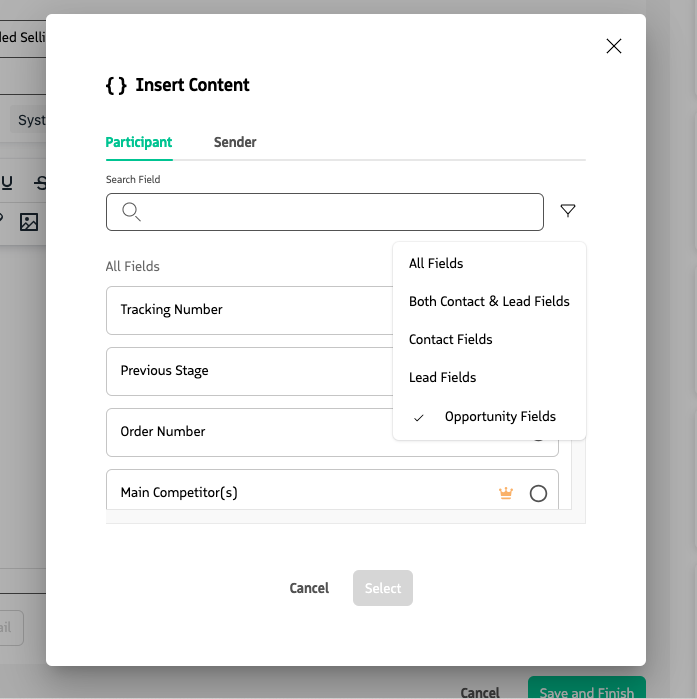 Expanded Merge Fields
