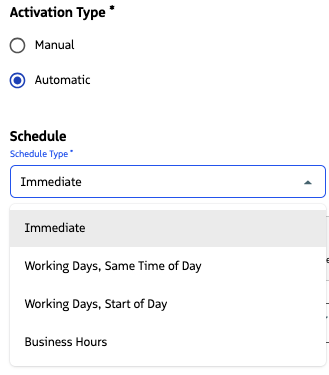 Business-Day Timing for Sequence Actions