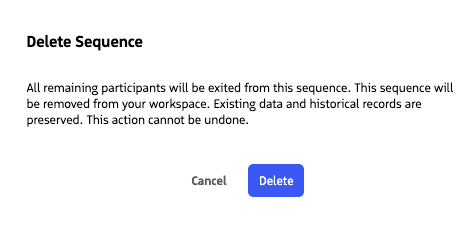 Safe Delete for Sequences