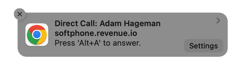 Call Notification