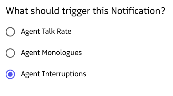 Behavioral metrics trigger configuration