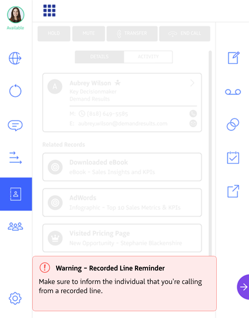 Compliance Reminder notification type