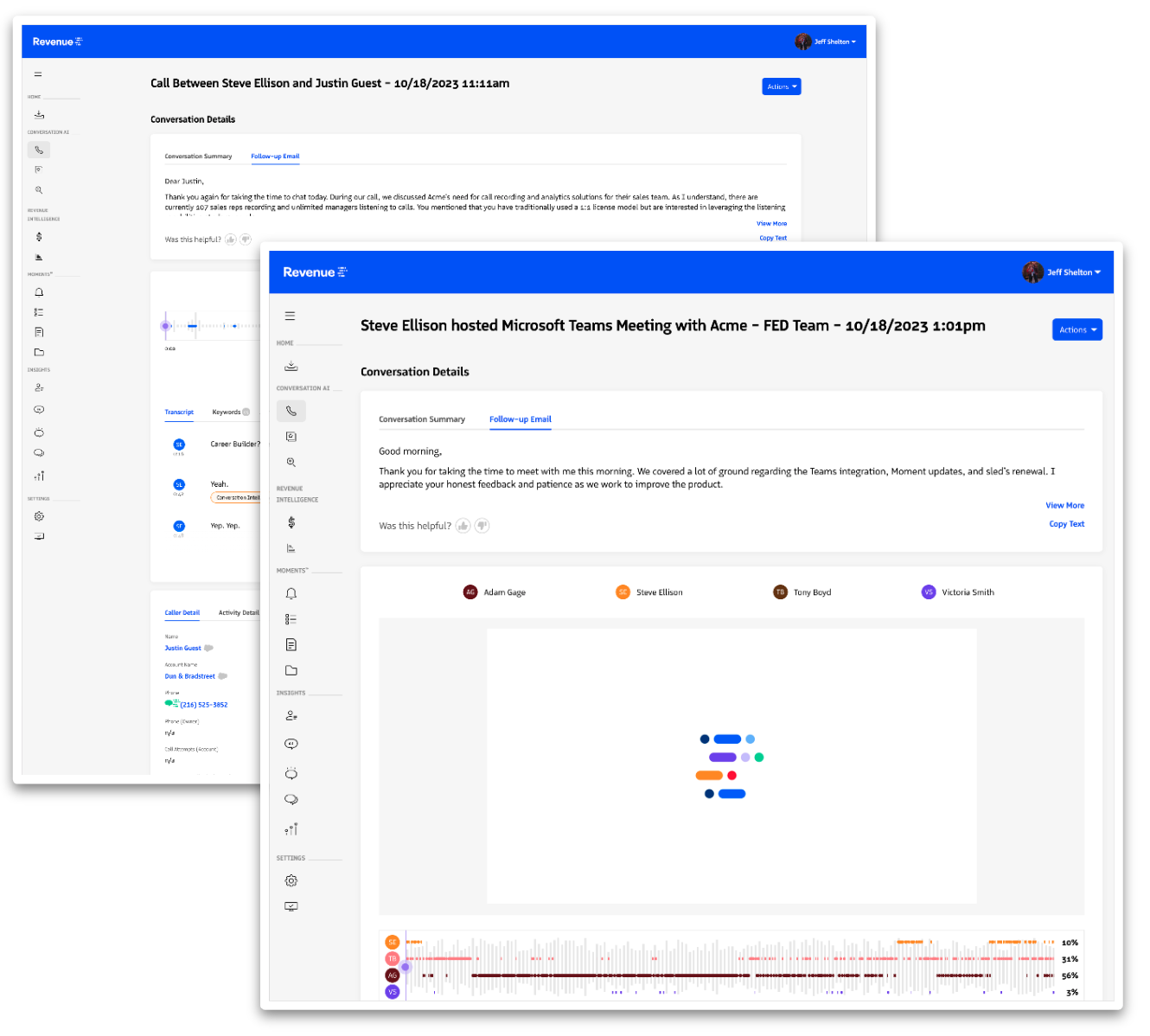 Call Recording Player